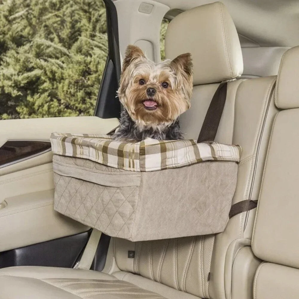 PetSafe Happy Ride Dog Booster Seat - Pet Car Seat for Cars, Trucks and SUVs